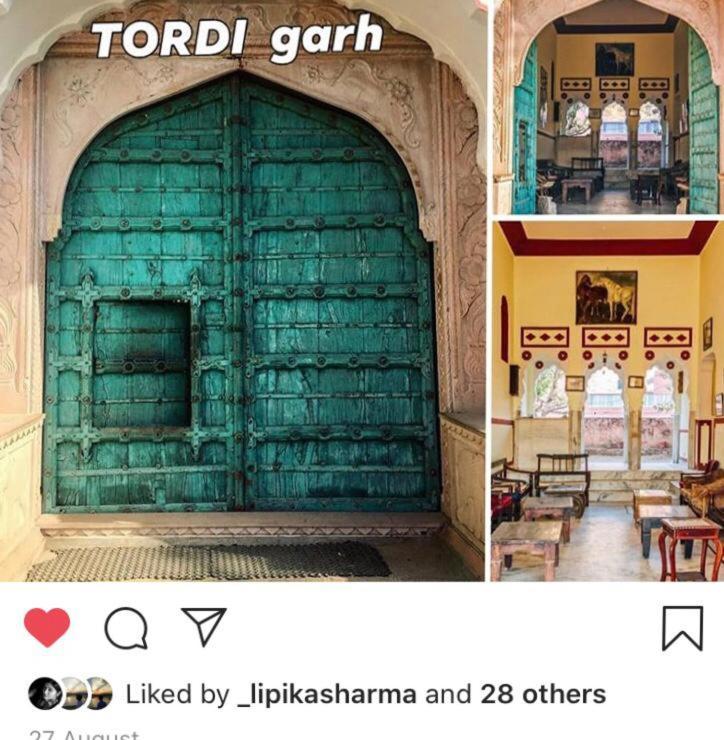 מלון Malpura  Tordi Garh מראה חיצוני תמונה